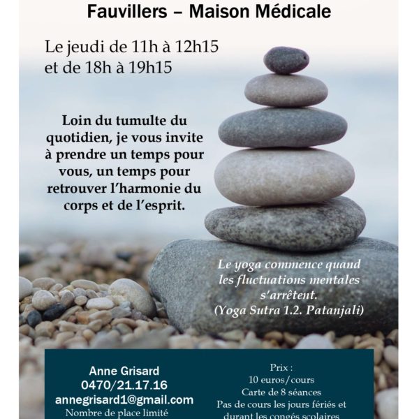 Cours de Hatha Yoga